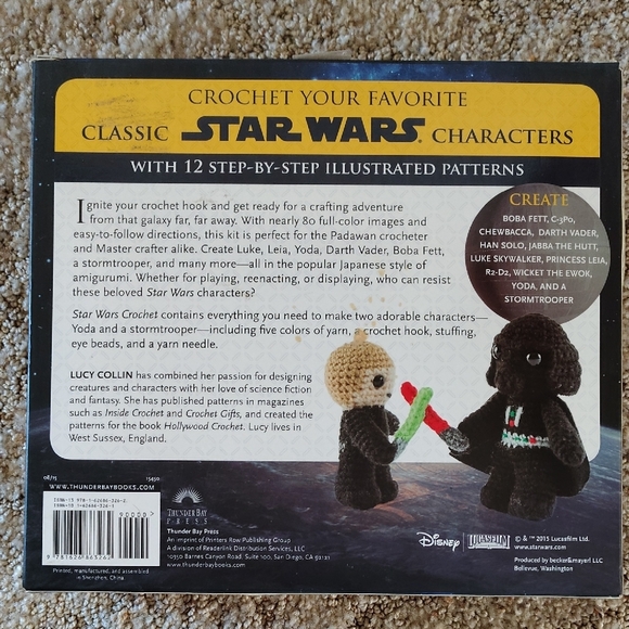 Star Wars Crochet Kit - Yoda & Stormtrooper - Picture 2 of 12